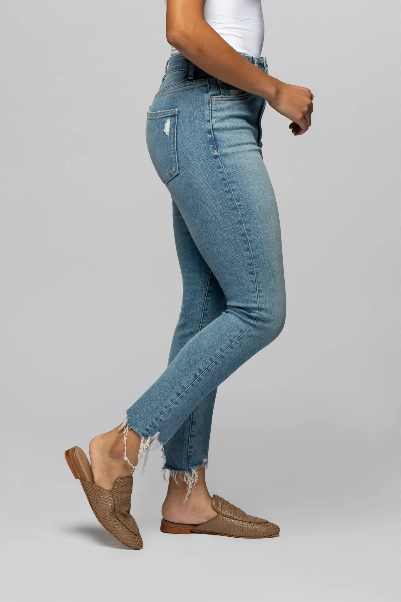 The Sky-High Slim - All Day Indigo