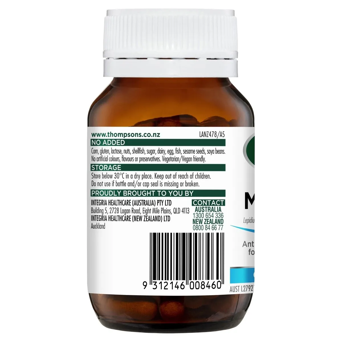 Thompson's Maca 1000 60 Capsules