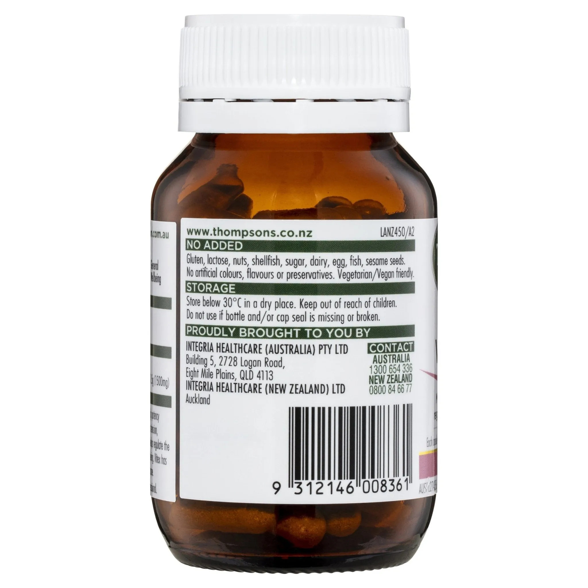 Thompson's One-A-Day Vitex 1500MG 60 Capsules