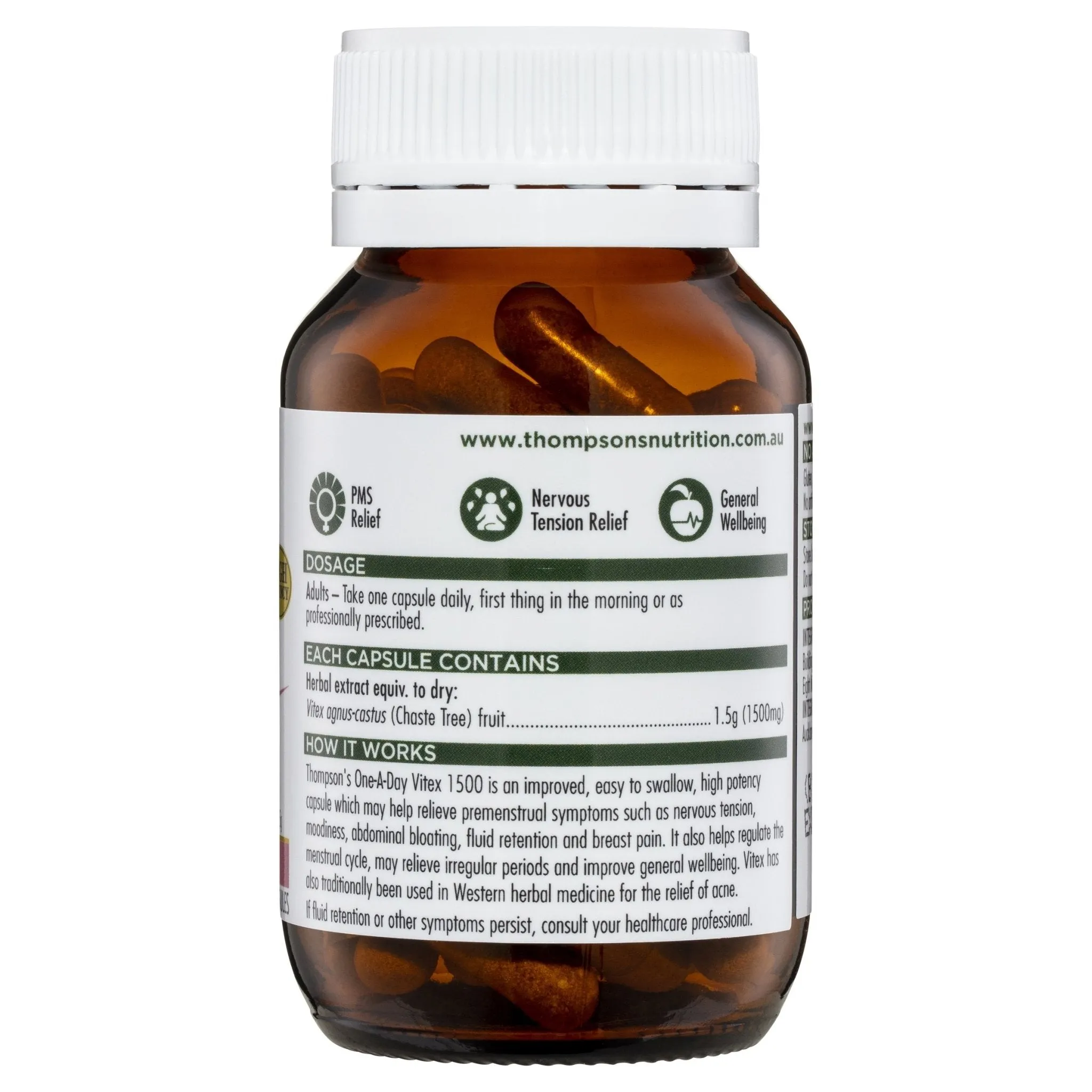 Thompson's One-A-Day Vitex 1500MG 60 Capsules