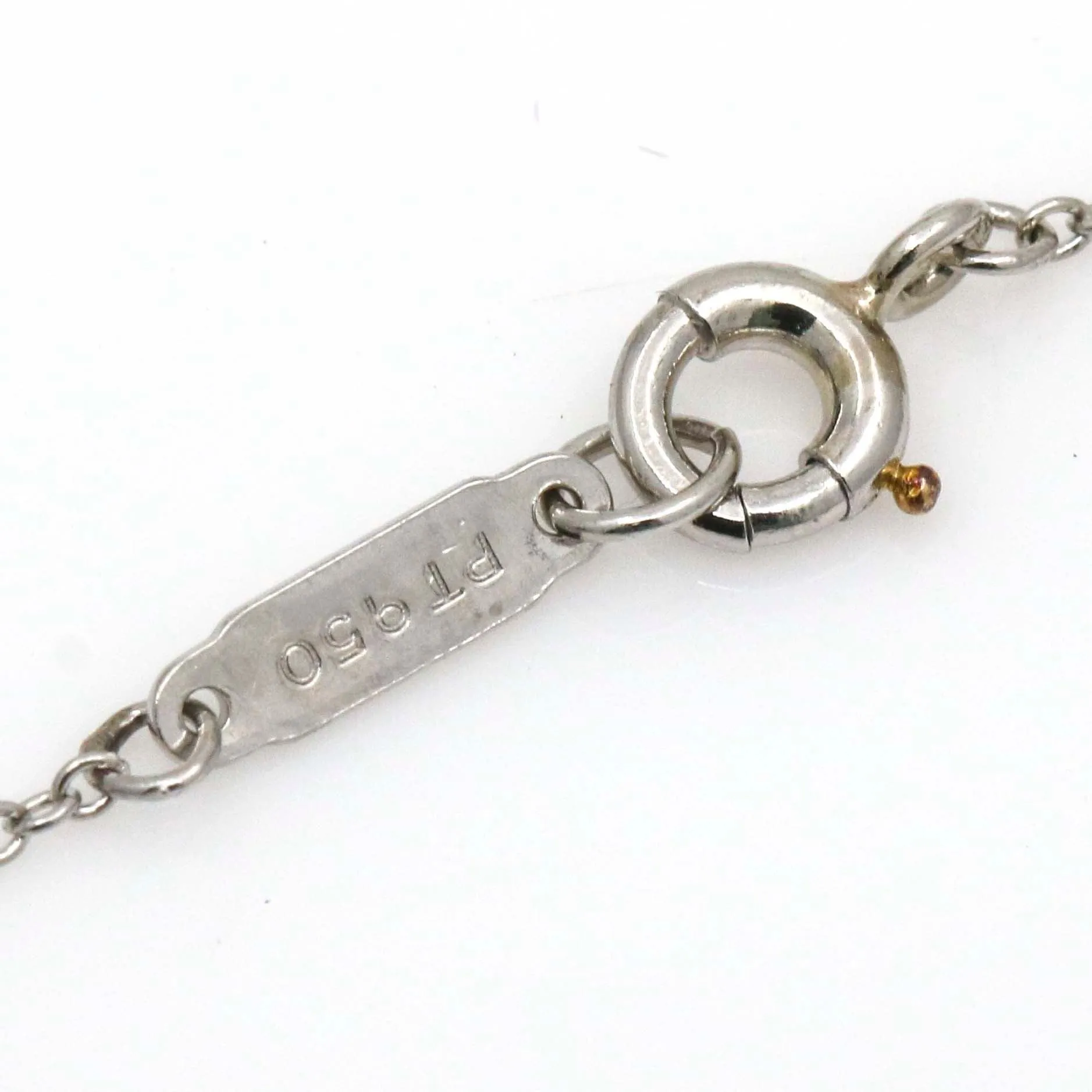 Tiffany & Co. Etoile Diamond Mini Heart Necklace in Platinum