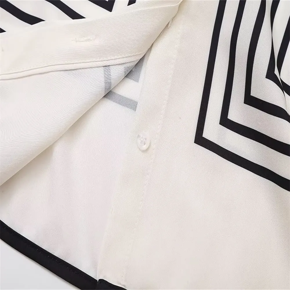 Timeless Women's Striped Blouse for Everyday Elegance