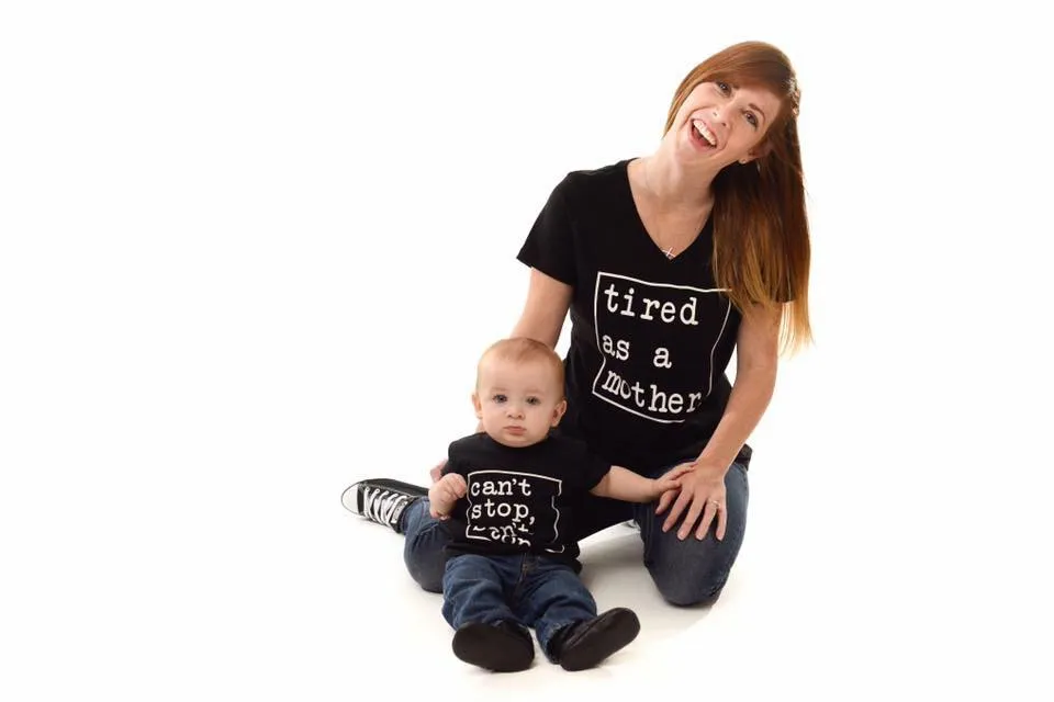 Tired Mommy & Can't Stop Won't Stop Set
