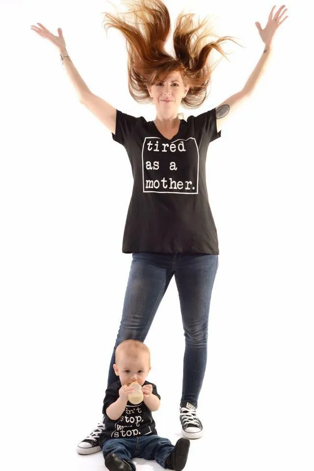 Tired Mommy & Can't Stop Won't Stop Set
