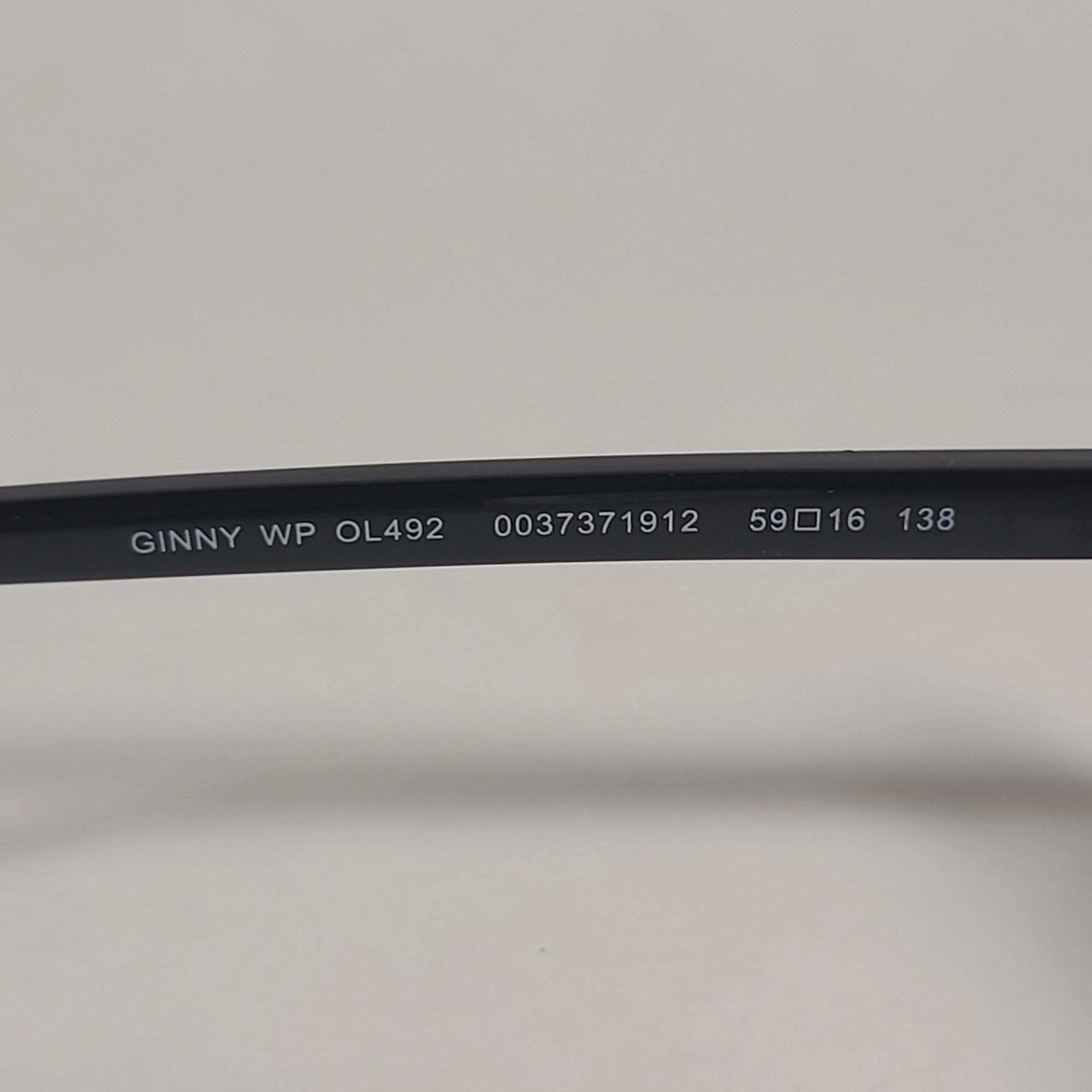 Tommy Hilfiger Ginny Butterfly Sunglasses Shiny Black Frame Smoke Gradient Lens GINNY WP OL492