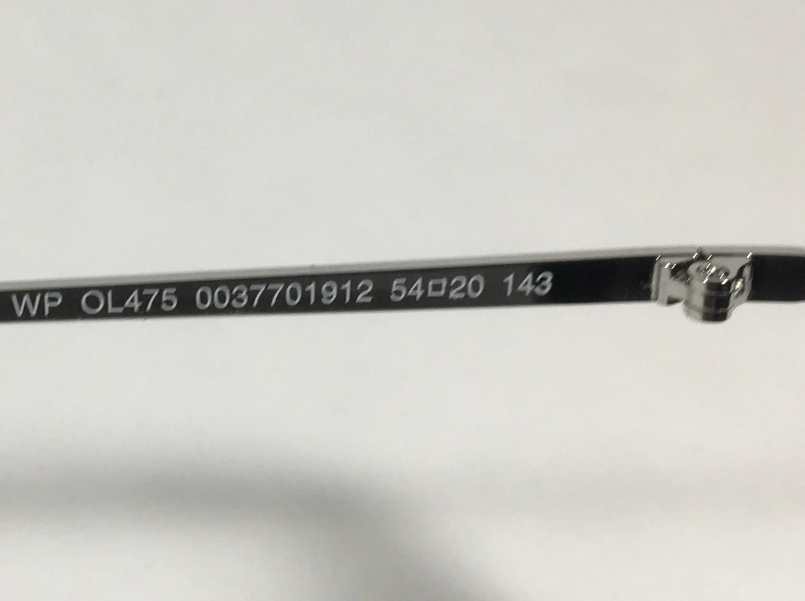 Tommy Hilfiger "Bellatrix" WP OL475 Sunglasses Shiny Black Silver Frame Gray Gradient Lens