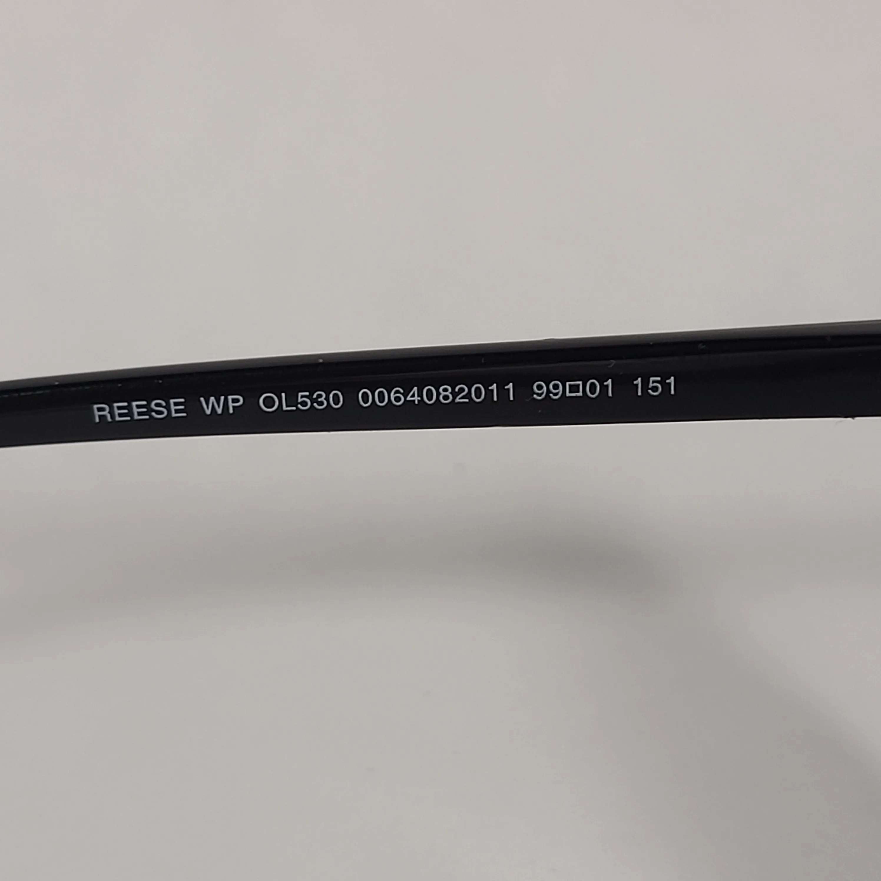 Tommy Hilfiger Reese Rimless Round Sunglasses Shiny Black Gray Single Lens REESE WP OL530