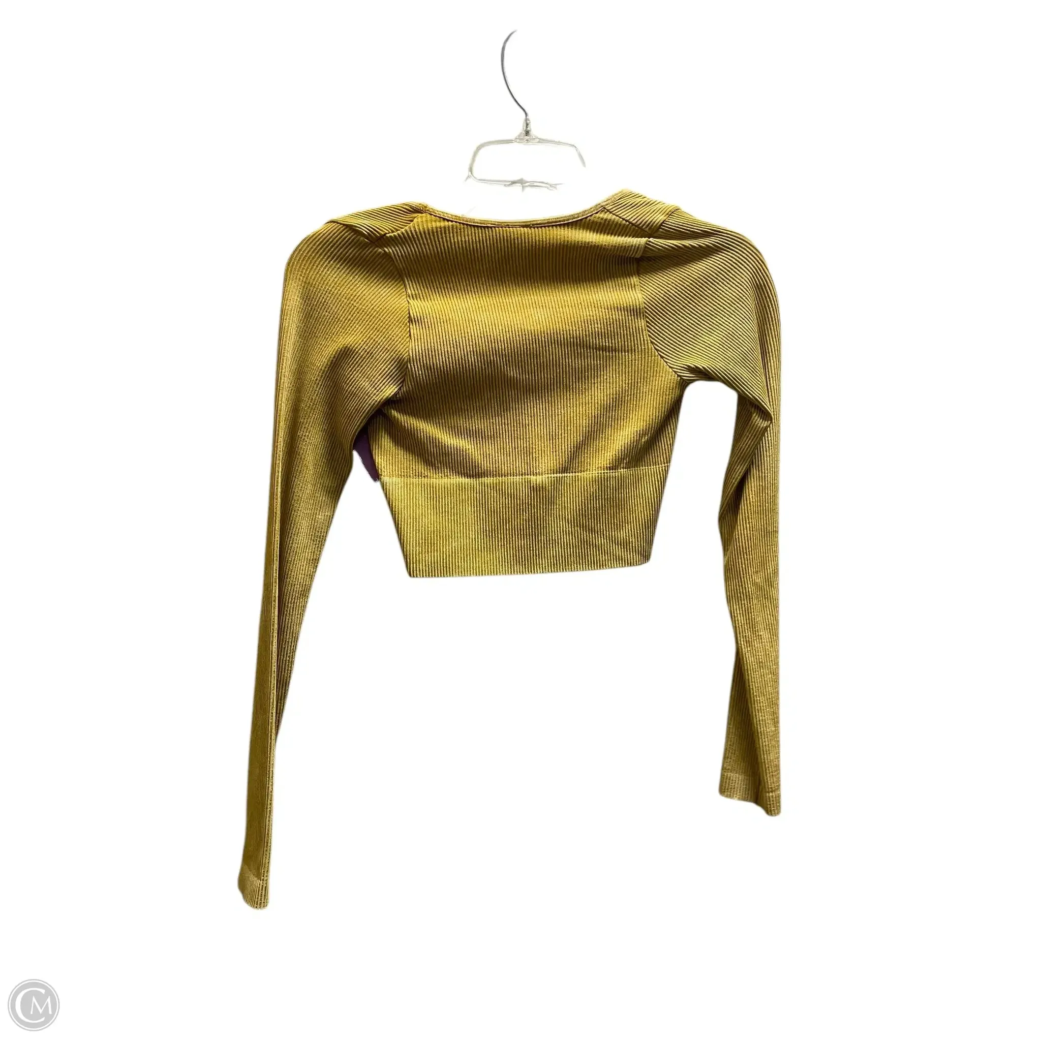 Top Long Sleeve By Bdg In Green, Size: S