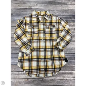 Top Long Sleeve By Cme In Multi-colored, Size: S