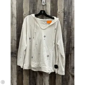 Top Long Sleeve By Lou And Grey In Cream, Size: M