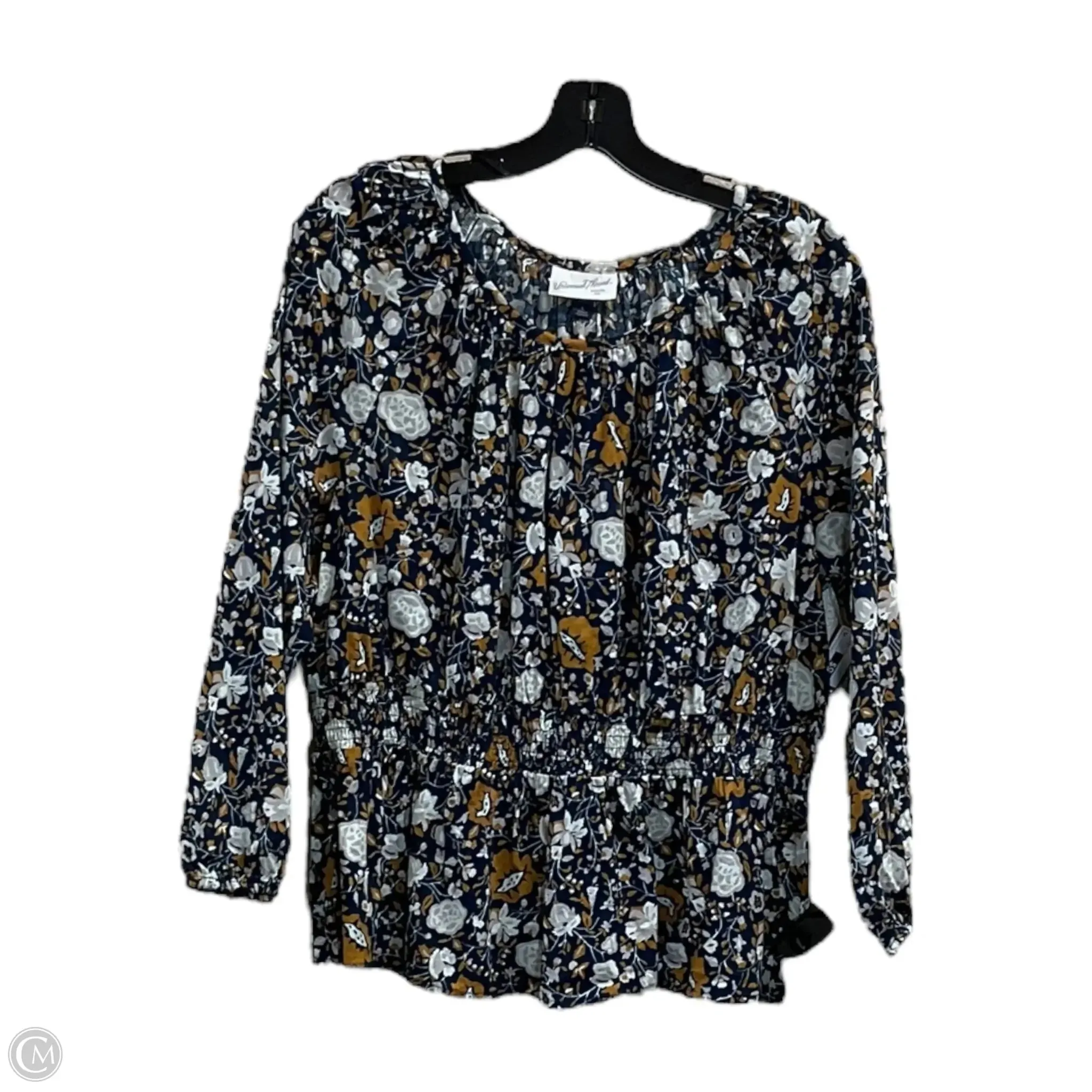 Top Long Sleeve By Universal Thread In Multi-colored, Size: L