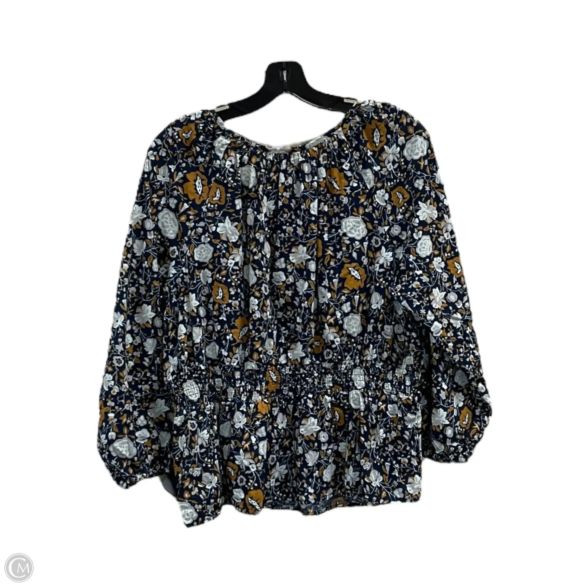 Top Long Sleeve By Universal Thread In Multi-colored, Size: L