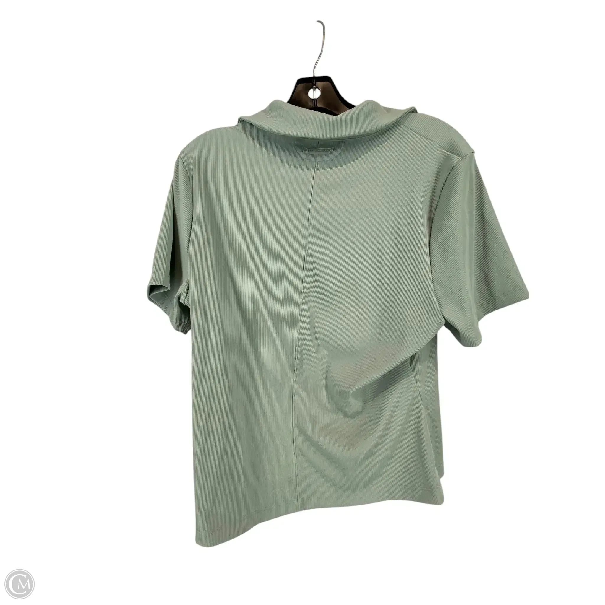 Top Short Sleeve By Clothes Mentor In Green, Size: Xl