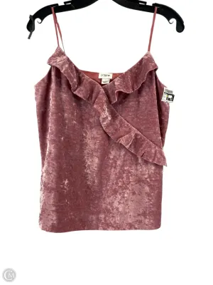 Top Sleeveless By J. Crew In Pink, Size: S