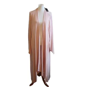 TORRID Pink Open Front Duster Long Cardigan Sweater Plus Size Women's 3X 22-24