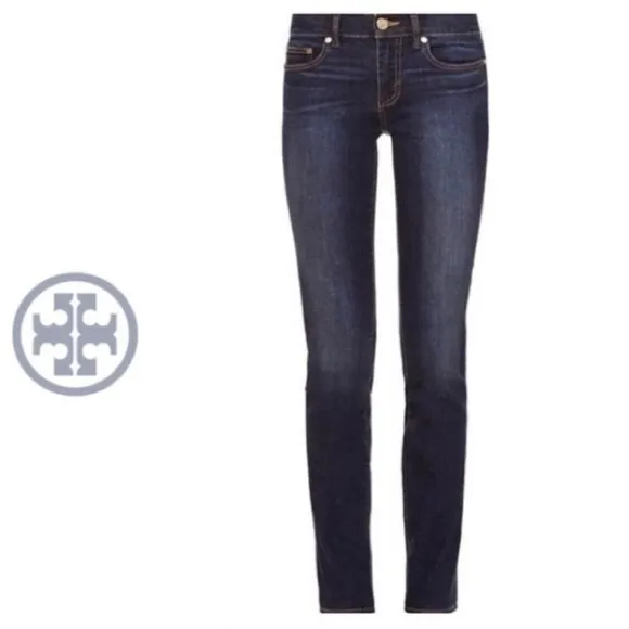 Tory Burch Dark Wash Women's Jeans