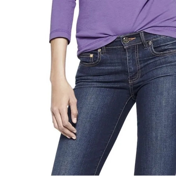 Tory Burch Dark Wash Women's Jeans