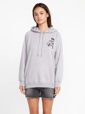 Truly Stoked Boyfriend Hoodie - MOONBEAM