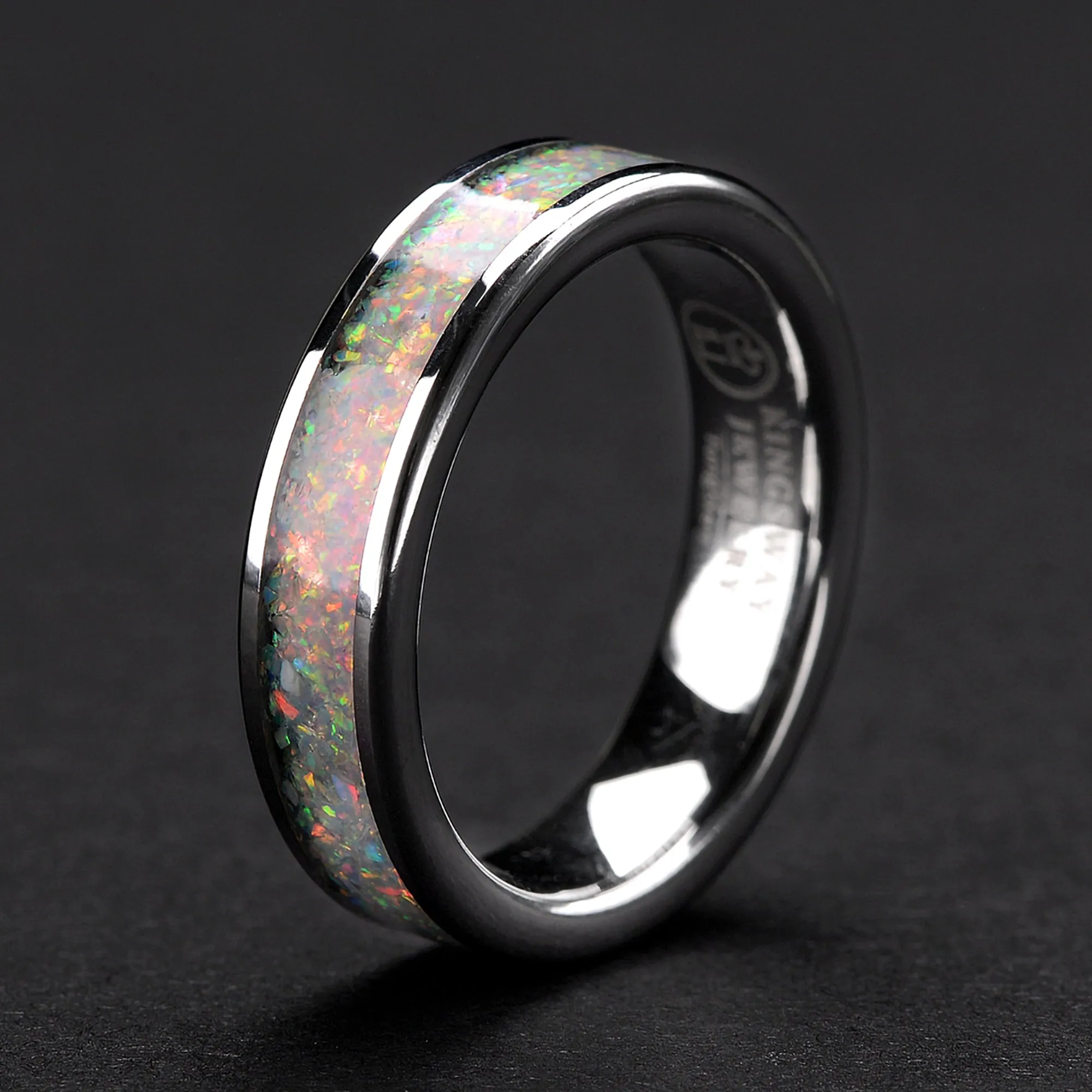 Tungsten Ring Wedding Band for Women - 5mm
