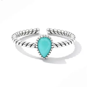 Turquoise Adjustable Ring