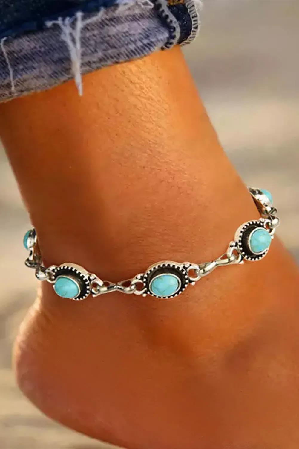 Turquoise Anklet