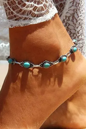 Turquoise Anklet