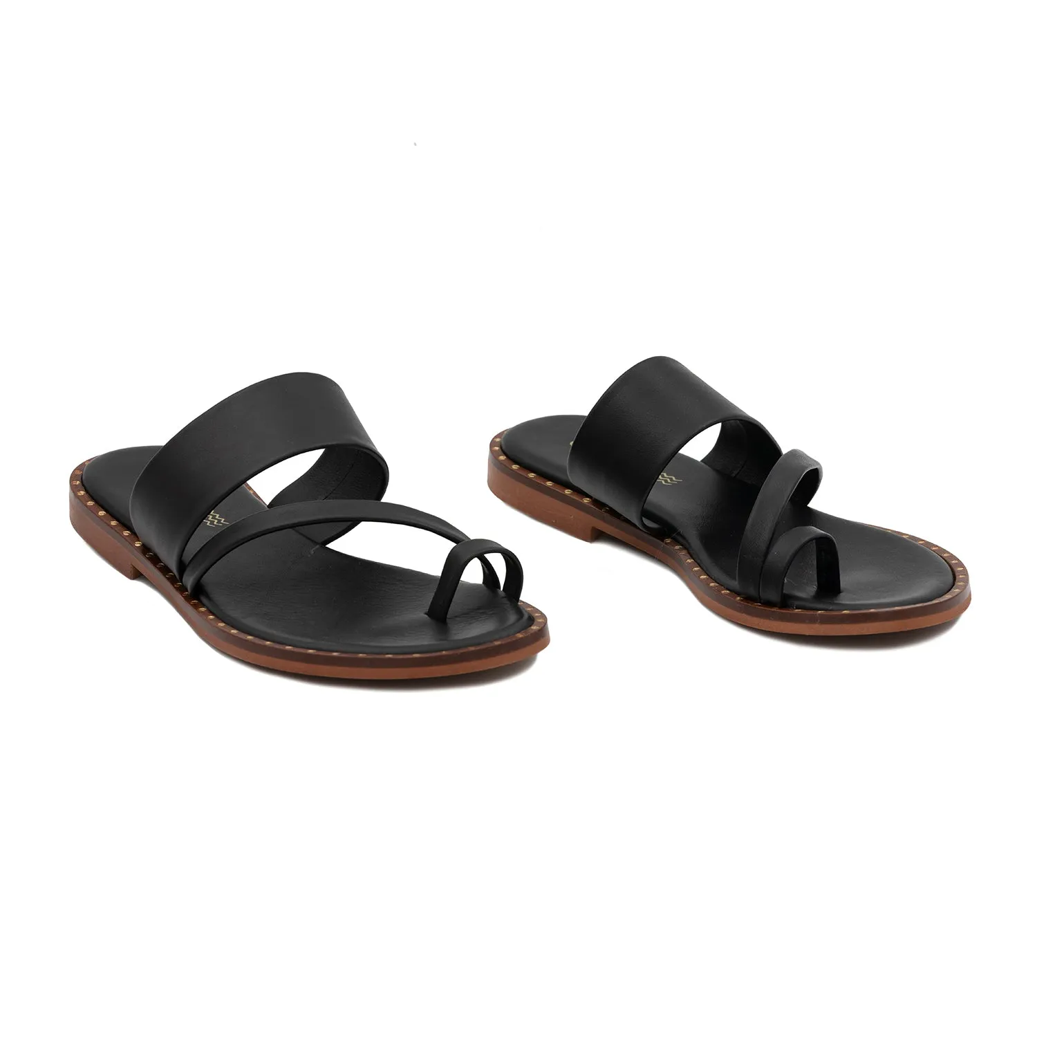 Two Cross-Over Straps Sandal for Women - 2600 Greca Ciervo