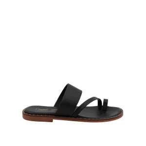 Two Cross-Over Straps Sandal for Women - 2600 Greca Ciervo