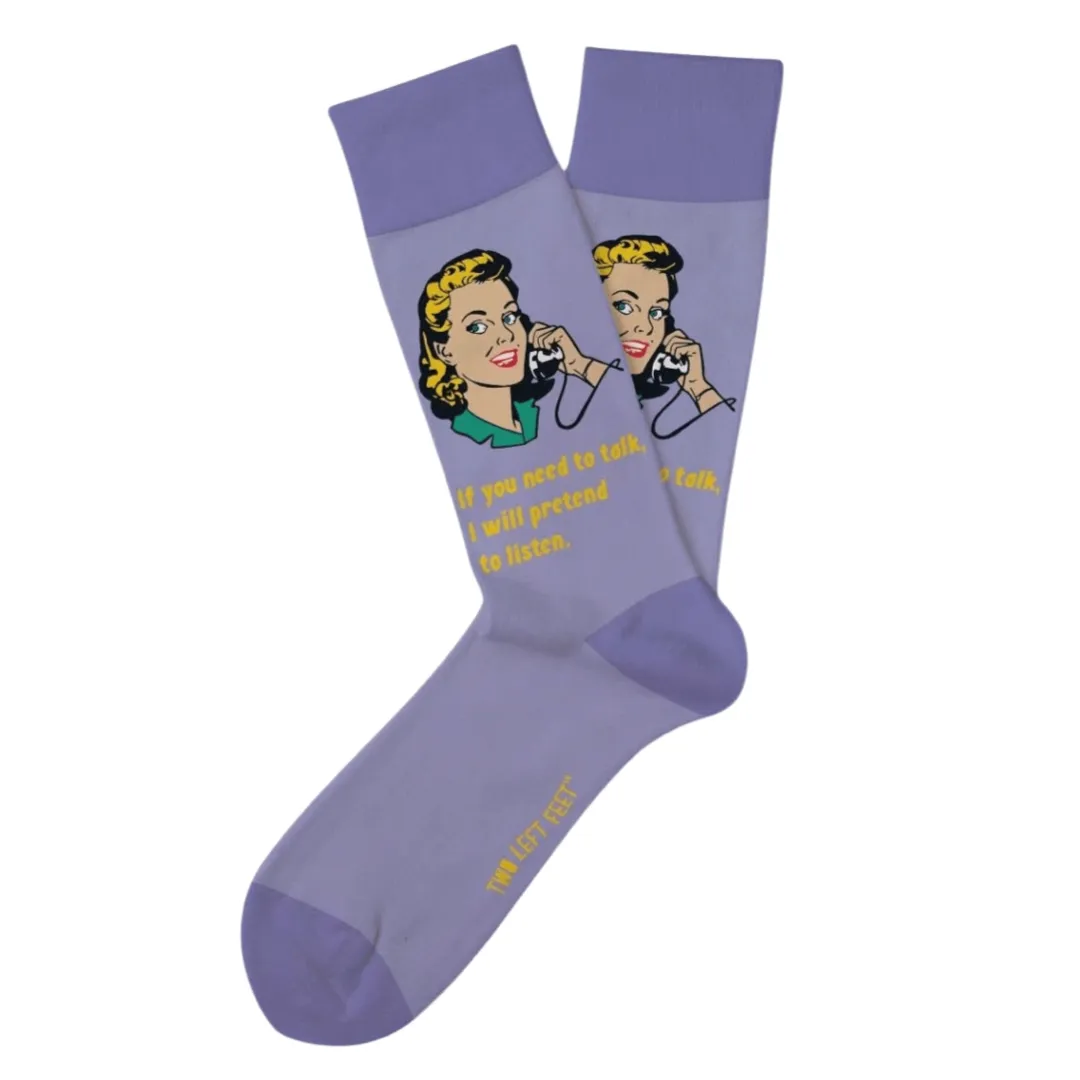 Two Left Feet® Retro Remix Socks