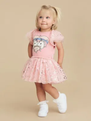 UNICORN HEART BALLET ONESIE