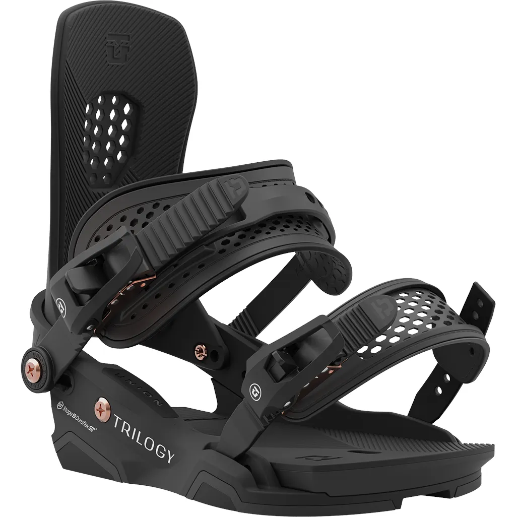 Union Trilogy Snowboard Bindings Womens Black