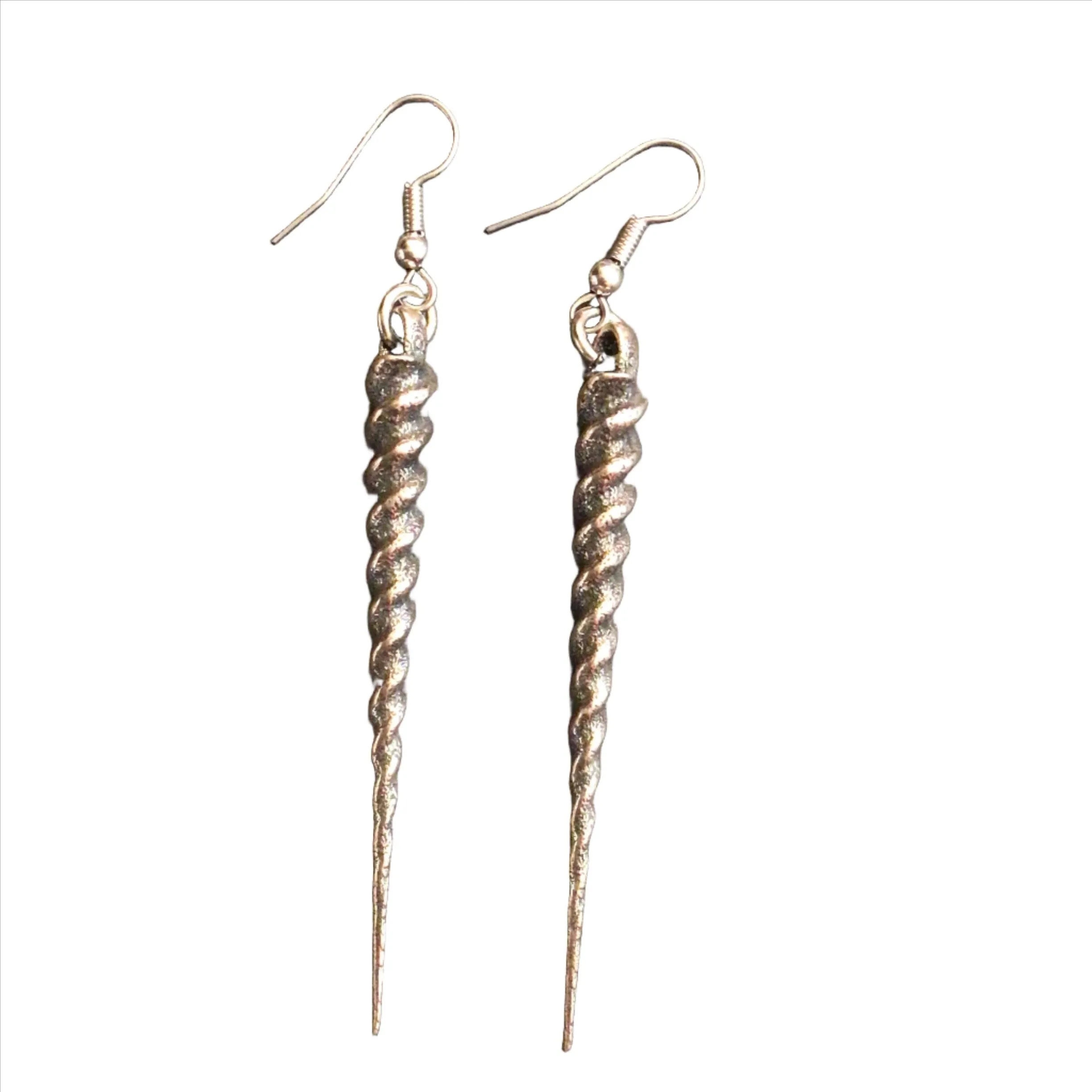 Unique Cast Metal Earrings