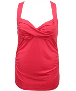 Unique Sexy Tank Pink Top