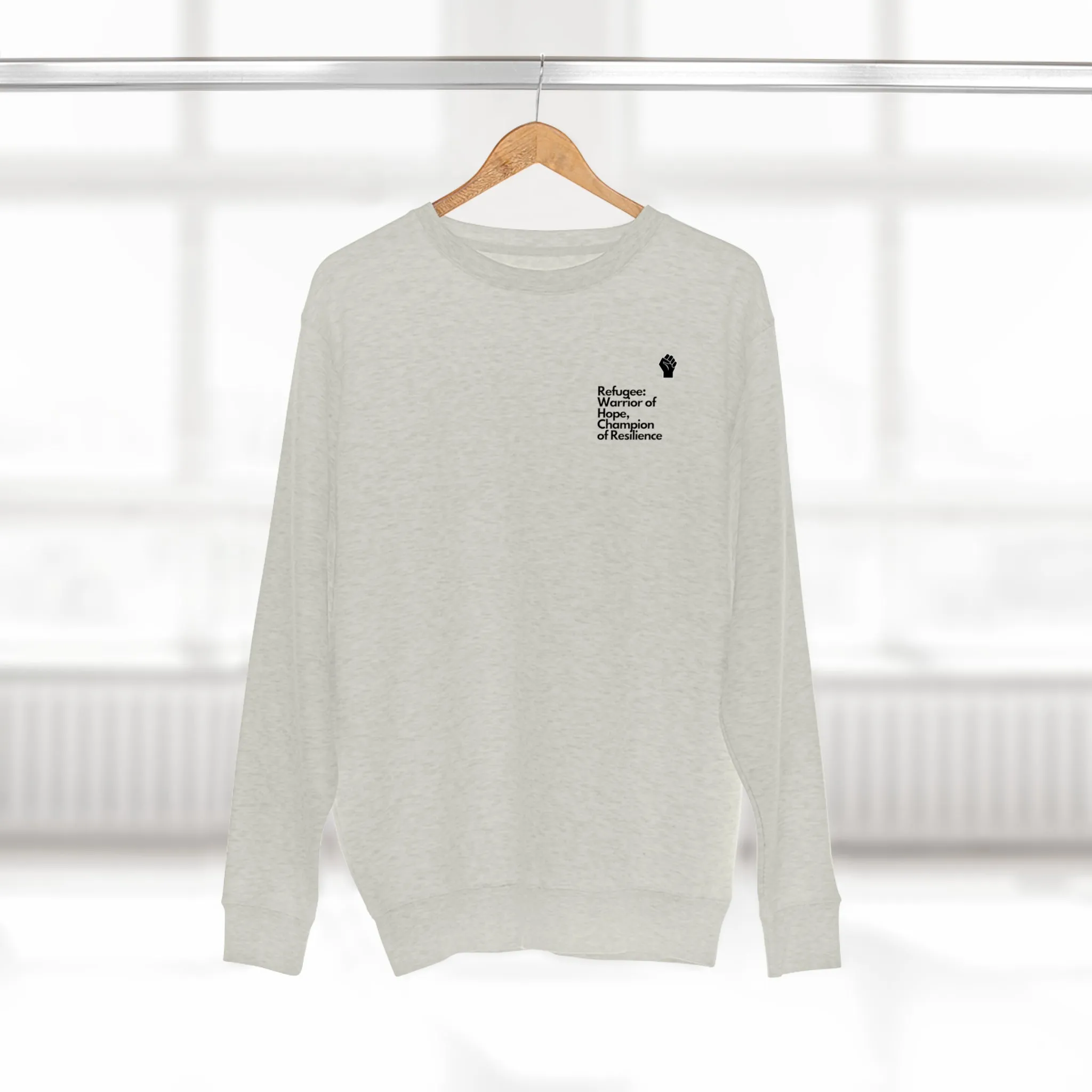 Unisex Premium Crewneck Sweatshirt-Refugee