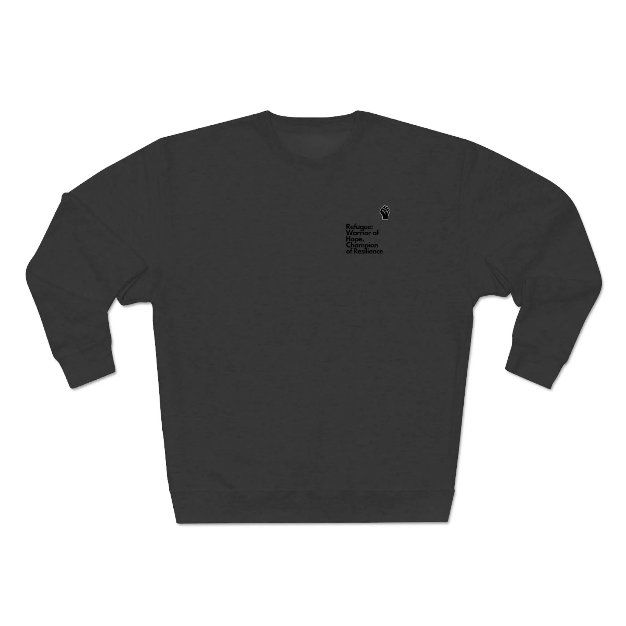 Unisex Premium Crewneck Sweatshirt-Refugee