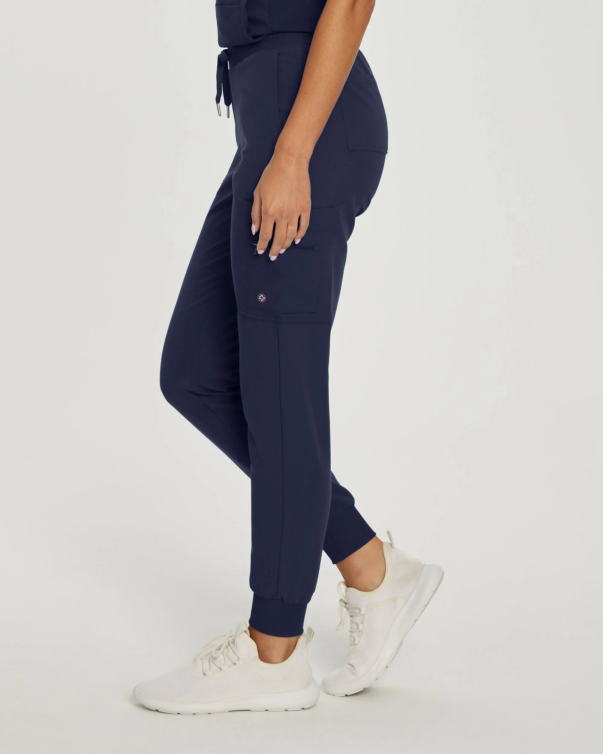 V-Tess 380 Women's Jogger Scrub Pants Navy