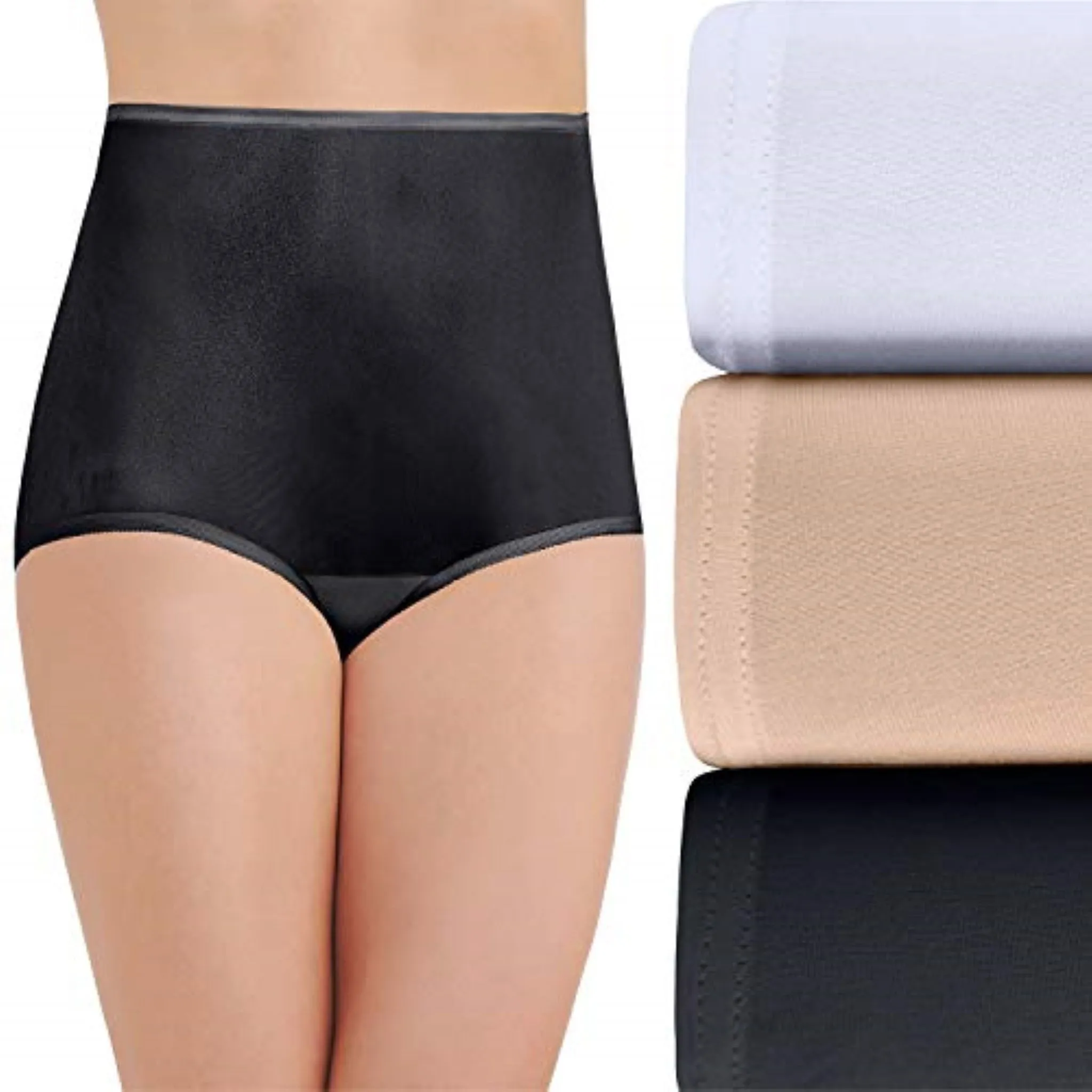 Vanity Fair Women's Perfectly Yours Traditional Nylon Brief Panties
