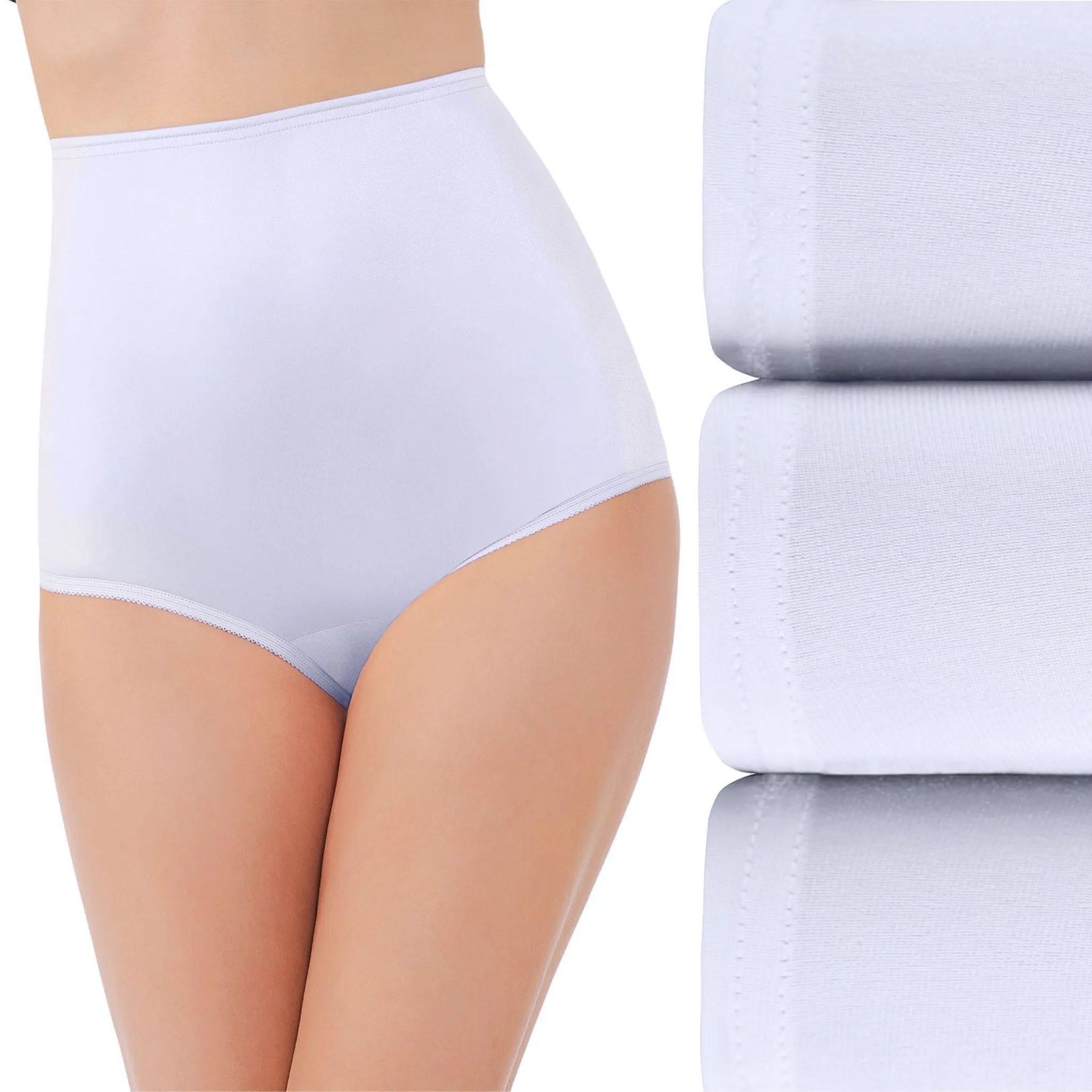 Vanity Fair Women's Perfectly Yours Traditional Nylon Brief Panties