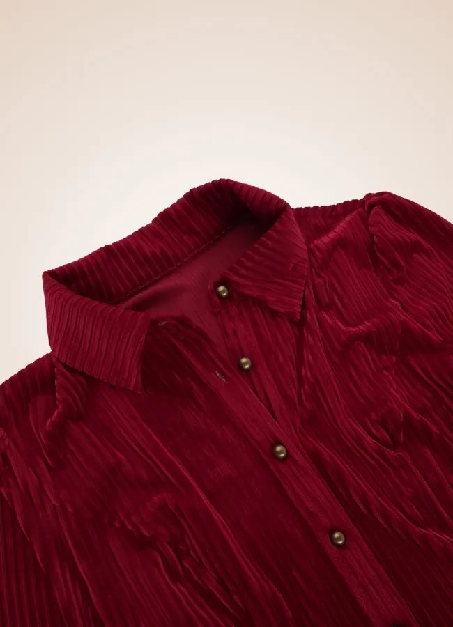 Velvet Steampunk Shirt