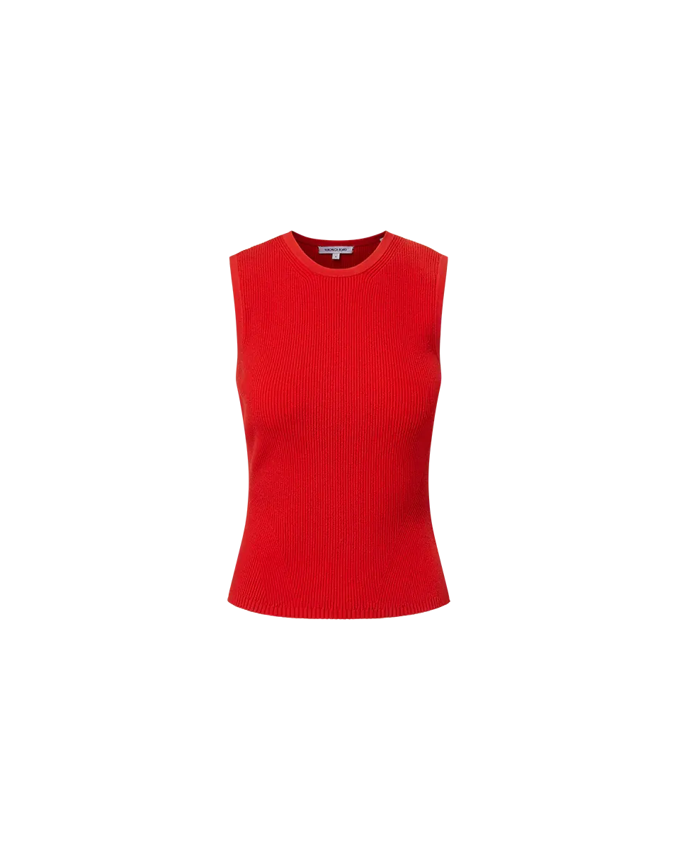 VERONICA BEARD Sid Sleeveless Knit Top