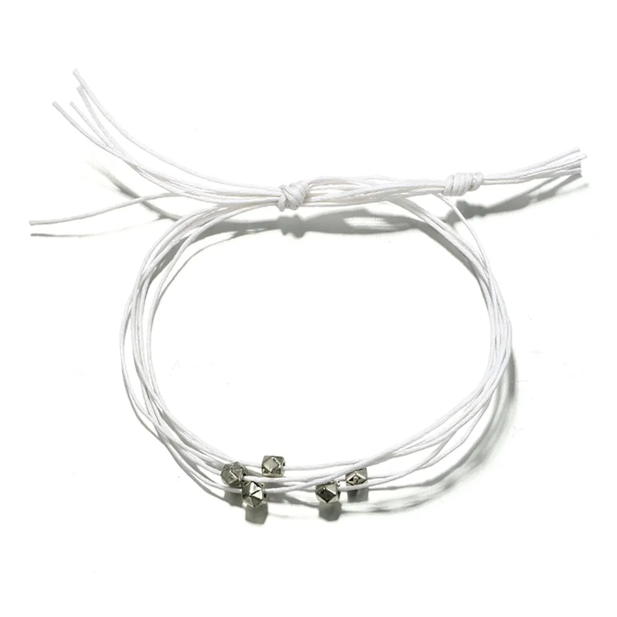 Vibre & Silver-Plated Mountain Peak Bracelet Set