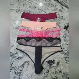 Victoria's Secret 5 Pack of Thongs! NEW!