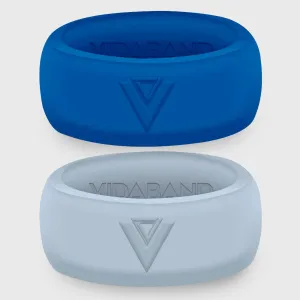 Vidaband - His & His - Blue/Grey Pair