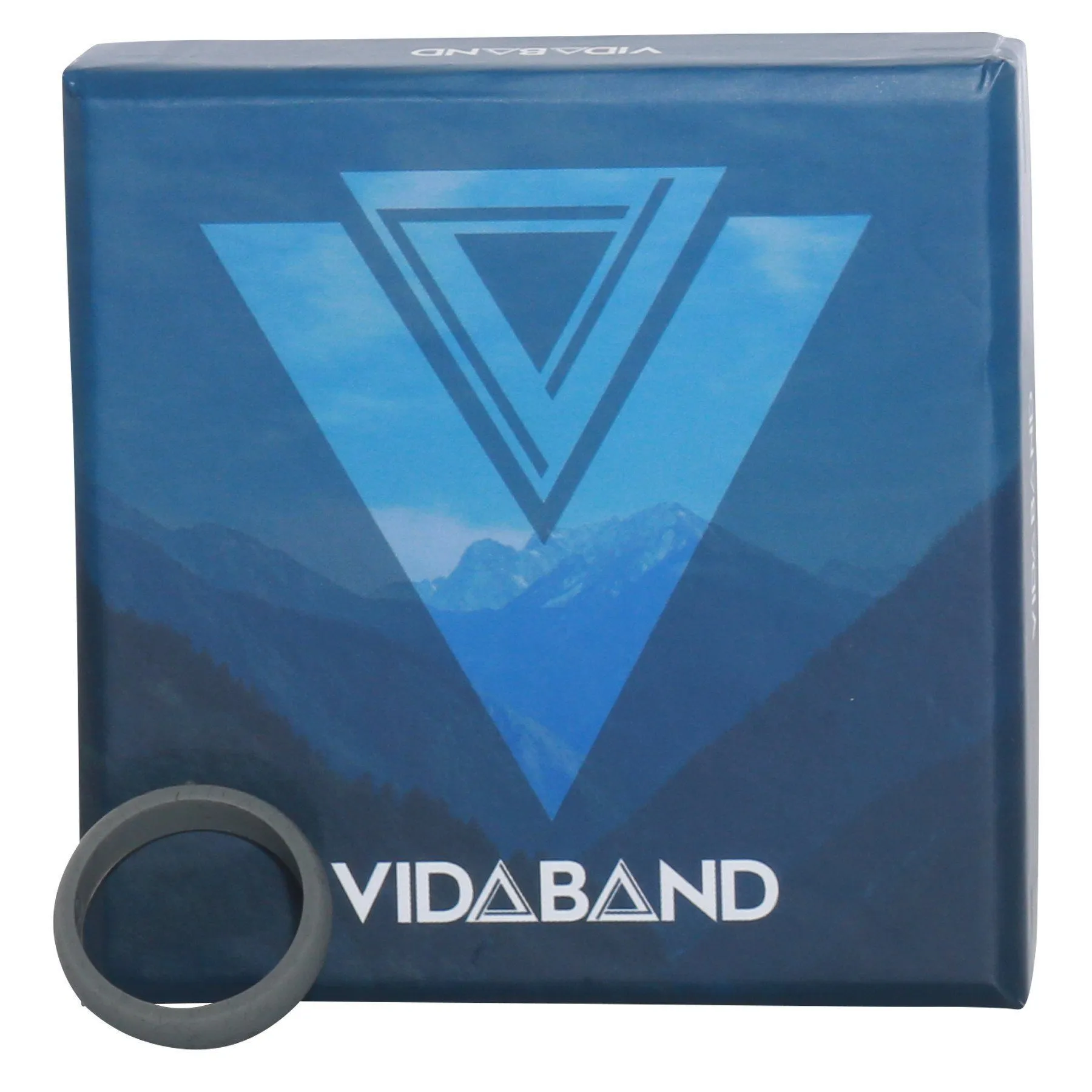 Vidaband Silicone Ring - Grey - Men's