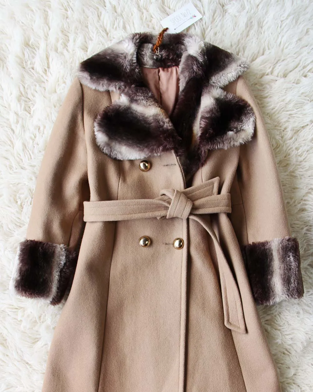 Vintage 60's Russian Princess Coat