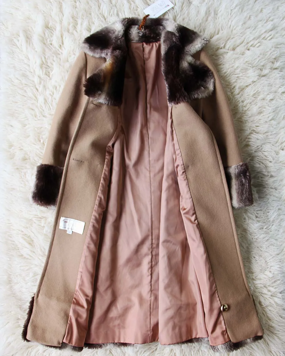 Vintage 60's Russian Princess Coat