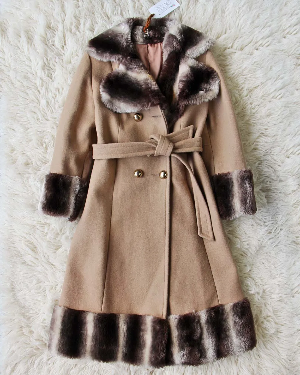 Vintage 60's Russian Princess Coat