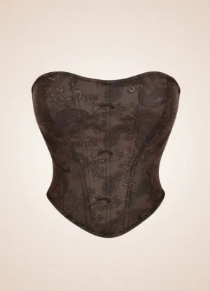 Vintage Pattern Steampunk Corset