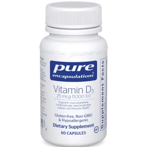 Vitamin D3 1,000 IU - CAPSULES