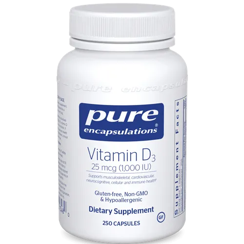 Vitamin D3 1,000 IU - CAPSULES